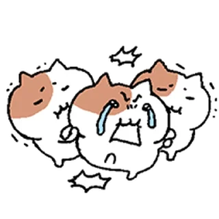 Telegram sticker ⭐ Mochinyami sizzling