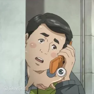 Telegram sticker 🪱 - ᗷY @ahMshY 𓉮 . Parasyte: The Maxim