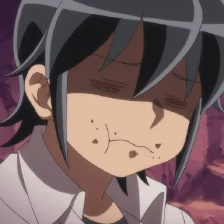 Telegram sticker 😟 Tsukimichi @StickersofAnime