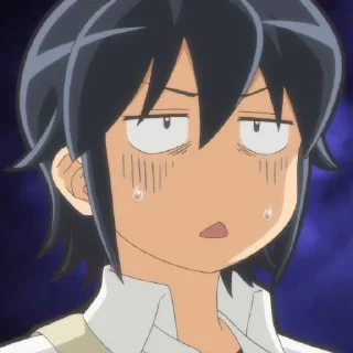 Telegram sticker 😓 Tsukimichi @StickersofAnime