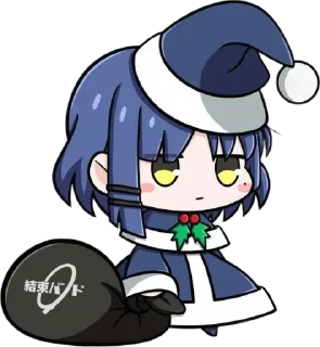 Telegram sticker 🚶 Padoru Padoru ☃︎🎄❄ @stickersglobal