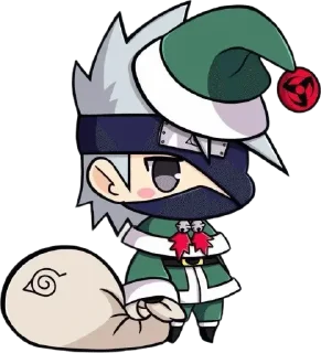 Telegram sticker 🚶 Padoru Padoru ☃︎🎄❄ @stickersglobal