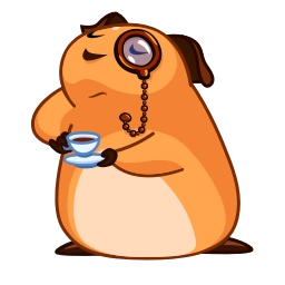 Telegram sticker 🧐 Melie the Cavy