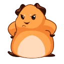 Video sticker 😡 Melie the Cavy