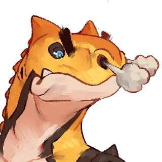 Telegram sticker 😡 babana