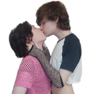 Sticker 👥 Малишка Femboys