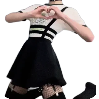 Video sticker 👗 Малишка Femboys