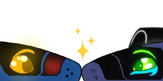 Telegram sticker 👀 Vene Synth