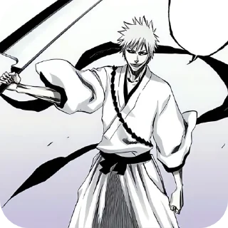 Telegram sticker 🔥 ZANGETSU!