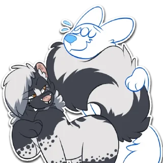 Video sticker 🍑 Patches the Pack