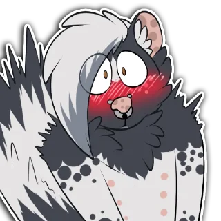 Telegram stiker 😳 Patches the Pack