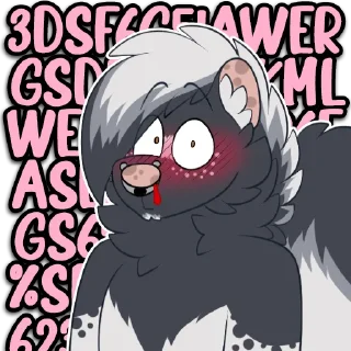 Telegram stiker 😳 Patches the Pack