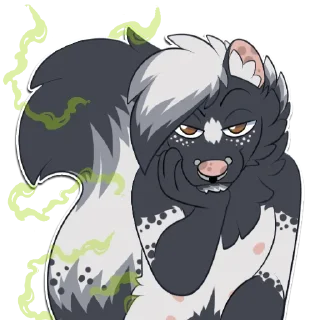 Telegram stiker 👃 Patches the Pack
