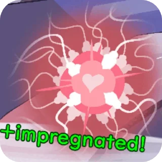 Telegram sticker 💦 100% PREGNANT