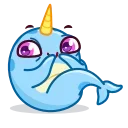 Sticker 😂 Narwhalentine