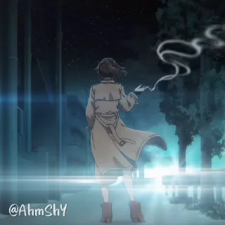 Video sticker 🚬 - ᗷY @ahMshY 𓉮 . Kyouko Mejiro | Anko Uguisu