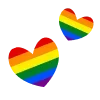 Sticker ❤️ гордые эмодзи