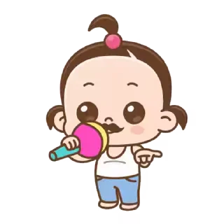 Video sticker 😊 Innocent Baby Girl @kal_pc