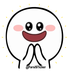 Telegram sticker 👏 @Farsisticker  👈جوین‌شو استیکر بامزه