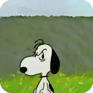 Video sticker 🫥 Snoopy :: @fStikBot