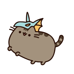 Telegram sticker 🦎 FFXIV x Pusheen