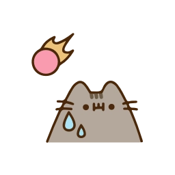 Telegram sticker 😓 FFXIV x Pusheen