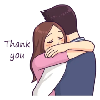 Telegram sticker 🙏 You and I: Intimate