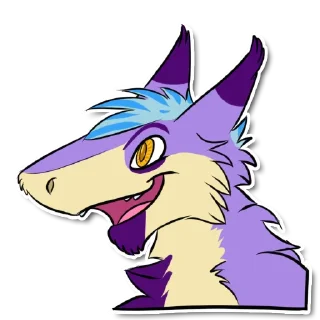 Video sticker 🧀 Riley Coyote