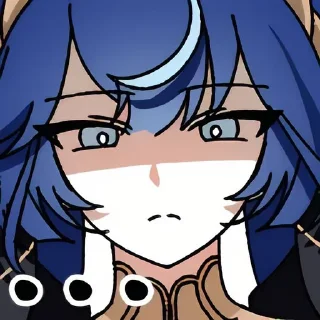 Telegram sticker ⭐ 天才谕女尤诺