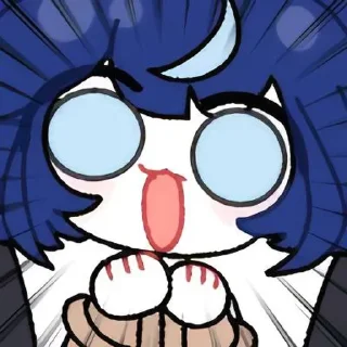 Telegram sticker ⭐ 天才谕女尤诺