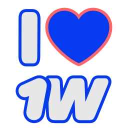 Sticker 💙 Emoji_1win