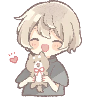 Telegram sticker 🥰 Повседневный кун @Nyasticks