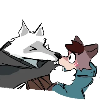 Telegram stiker 👨‍❤️‍👨 Vistrou's sticker vault