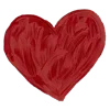 Sticker ❤️ red ➜ @emoji1