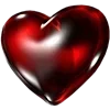 Sticker ❤️ red ➜ @emoji1