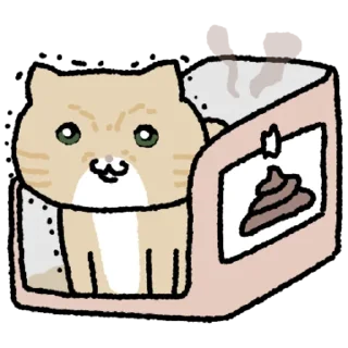 Telegram sticker 👍 @KakaoEmoji 누봉이애옹