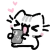 Sticker 😙 cat basil ➜ @emoji1