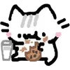 Sticker 🍪 cat basil ➜ @emoji1