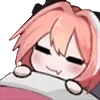 Sticker 💤 astolfo