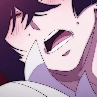 Телеграм стикер 🦫 Vanitas @Hanim1O pack 6