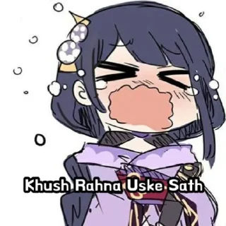 Telegram sticker 😁 Raiden @ituuw