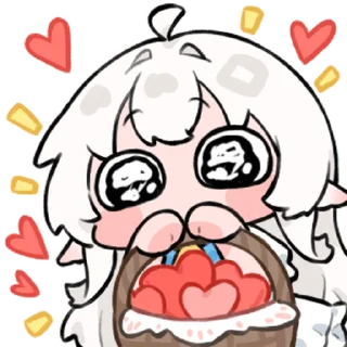 Telegram sticker ⭐ 雪奈一白 @xy_Sticker