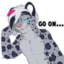 Telegram sticker 🤔 Hunter's Stickers