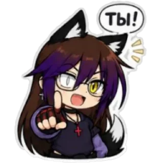 Telegram sticker 🫵 Aki_Akira