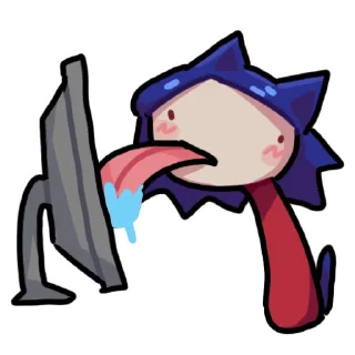 Telegram sticker 😋 ☀️Маркуша - @Wh11temark