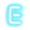 Video sticker 🅰️ colourful neon (en...