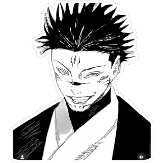 Telegram stiker 😁 JJK by @CortiZ0l