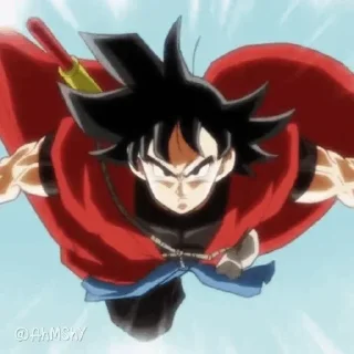 Sticker 🀄️ - ᗷY @ahMshY 𓉮 . Xeno Goku