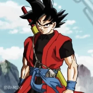Video sticker 🀄️ - ᗷY @ahMshY 𓉮 . Xeno Goku