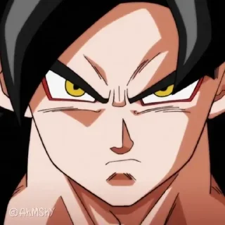 Telegram sticker 🀄️ - ᗷY @ahMshY 𓉮 . Xeno Goku
